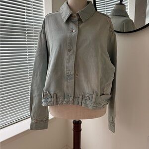 Zara Light Blue Denim Jacket